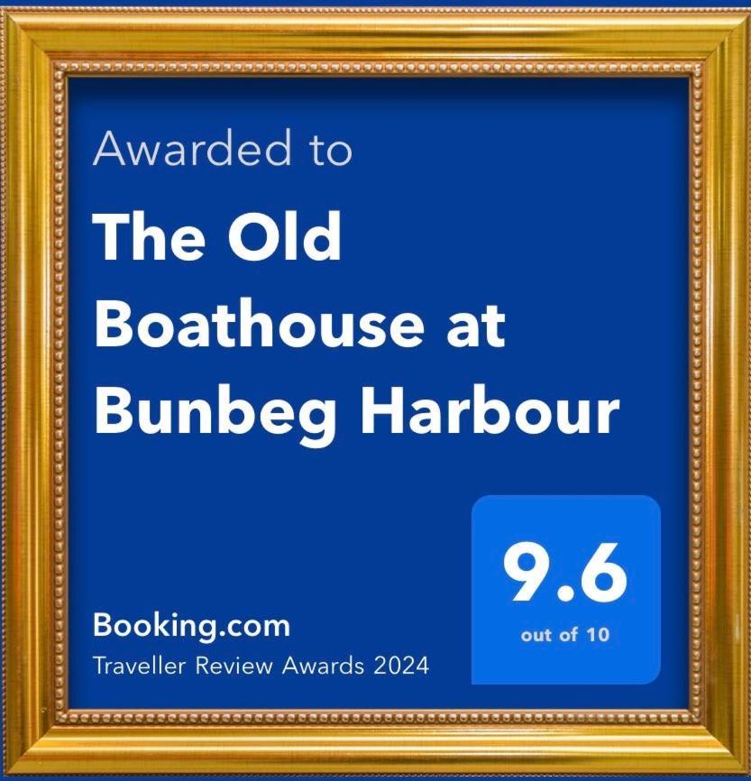 Ferienwohnung The Old Boathouse At Bunbeg Harbour Exterior foto